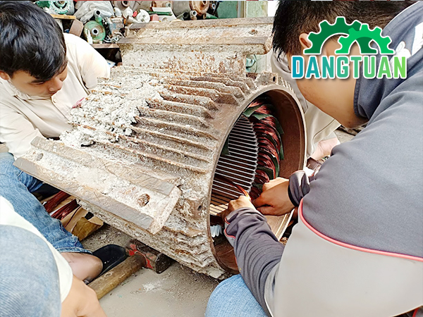 Quấn dây đồng motor chữa cháy TPHCM