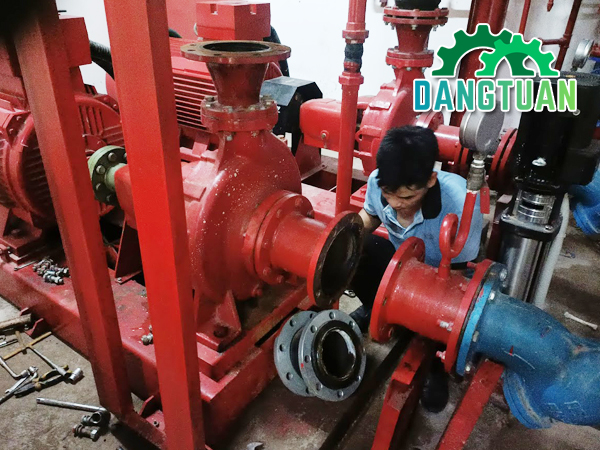 Dịch vụ sửa máy bơm phòng cháy tại Bình Dương